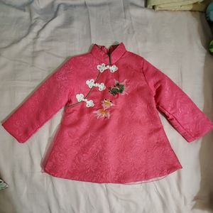 Chinese Children traditional dress qibao